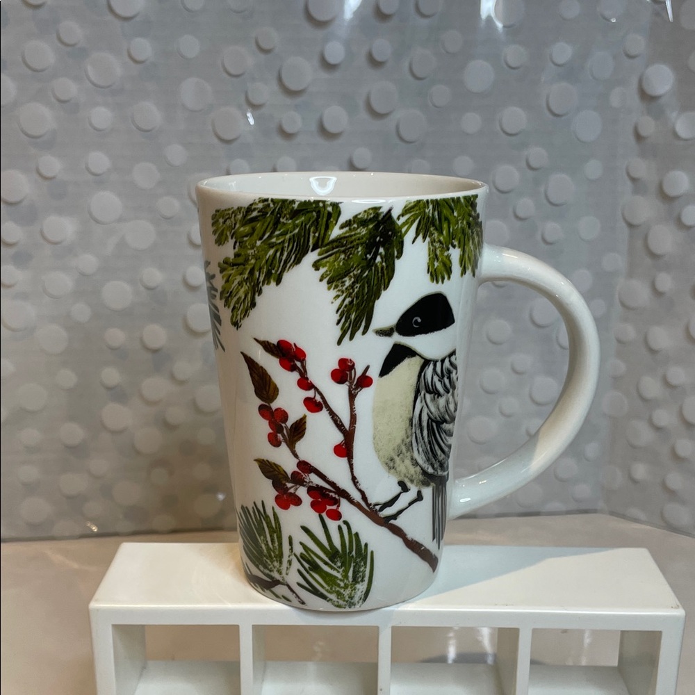 Chickadee 🐦‍⬛on Branch Tall Mug - Abbott Collections